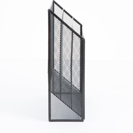 Mind Reader 3-Tier Vertical Mesh Wall File Holder
